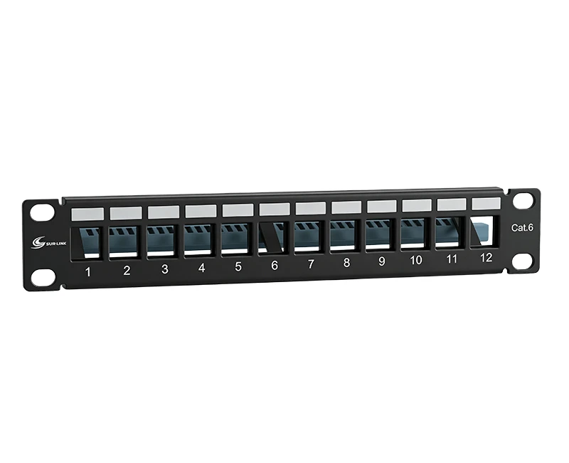 SPP-033201 UTP Blank Mini 12 Port Patch Panel