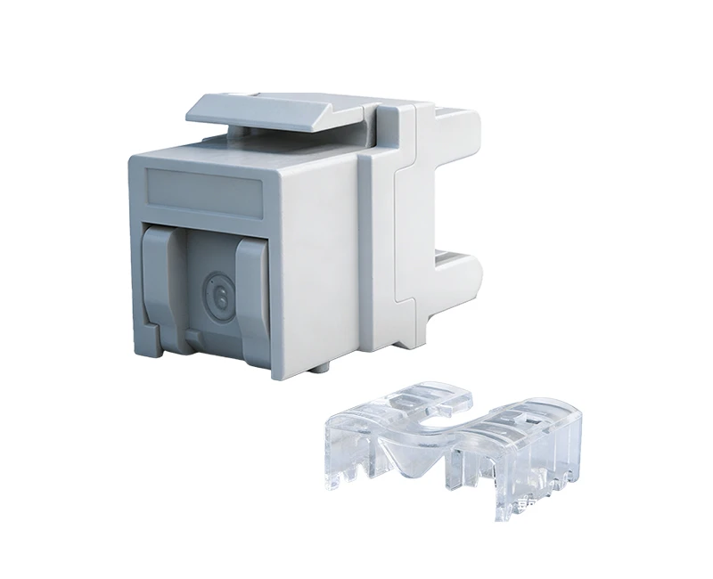 SKJ-F32101-1 Cat5 RJ45 (8P8C) 180 Degrees Unshielded with Dust