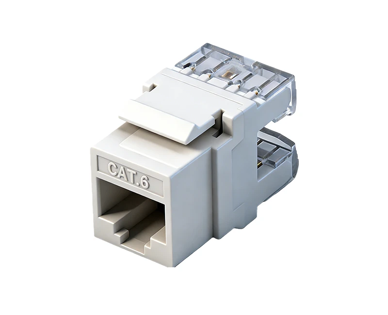 Cat6 RJ45 (8P8C) 180 Degrees Unshielded