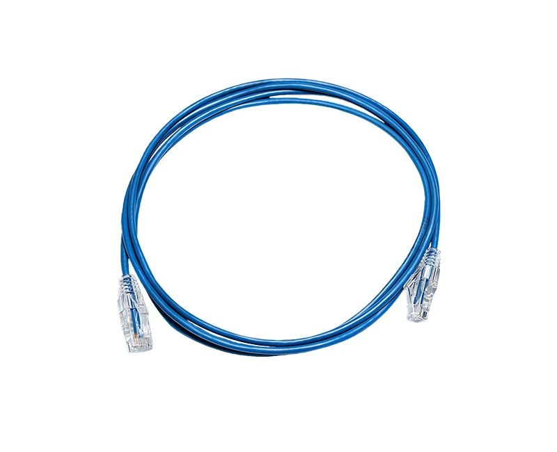 Cat.5E U/UTP Slim Patch Cord Gigabit RJ45 Ethernet Cable Network Cabling