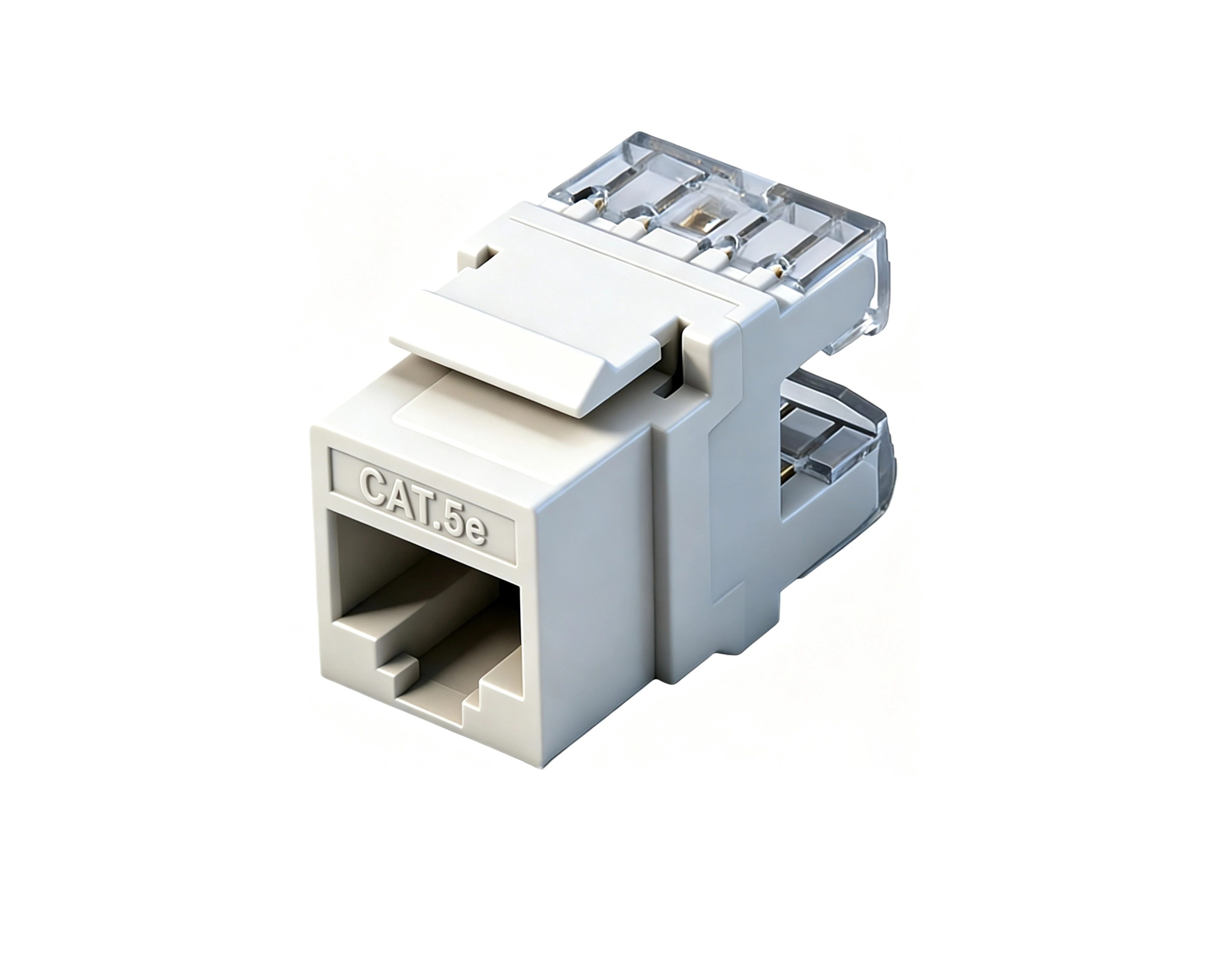 SKJ-F32101 Cat.5e RJ45 (8P8C) 180 Degrees Unshielded