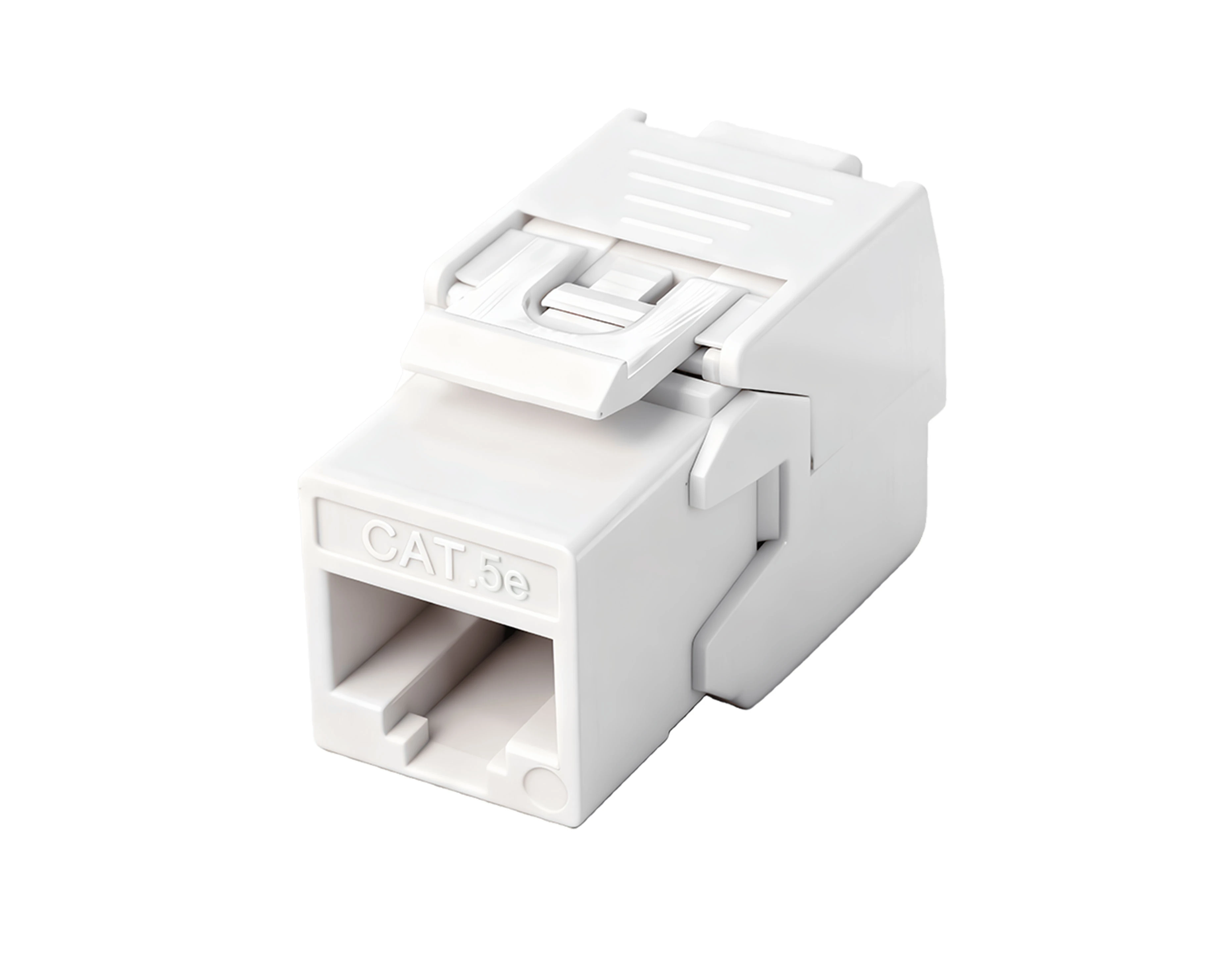 SKJ-A33111 Cat5e RJ45 Toolless KeystoneJack,Unshielded, 180&deg;,Up to Down