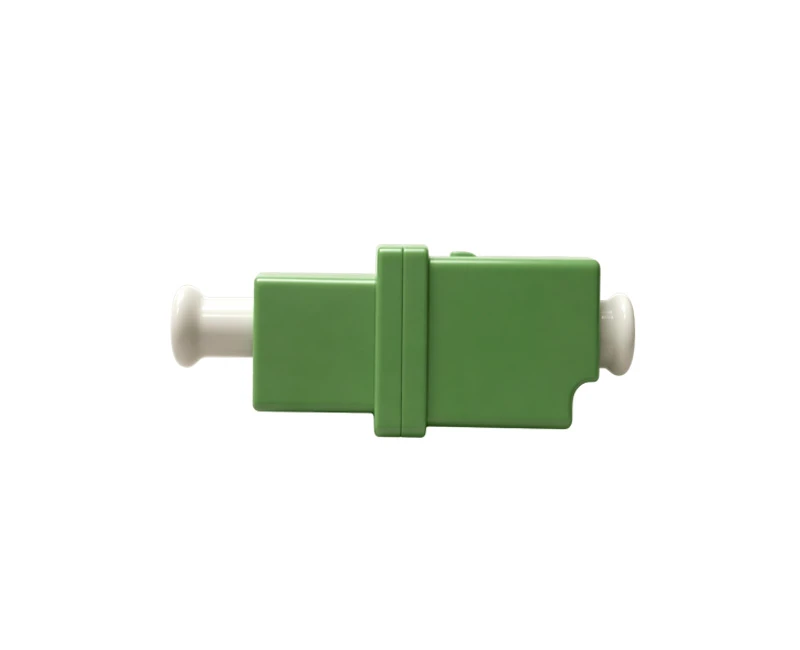 Simplex LC/APC optical fiber adapter